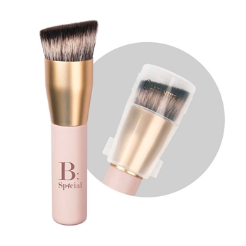 Lam Sam Yick Angled Foundation Brush (Pink)