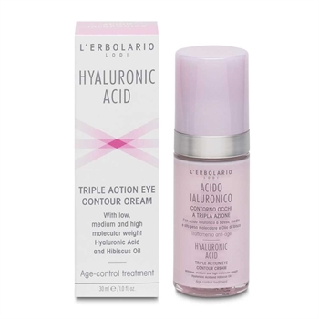L'erbolario Hyaluronic Acid Triple Action Eye Contour Cream 30ml 011704